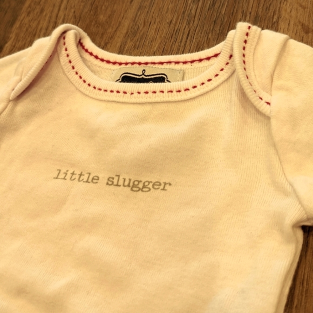 💥 Little Slugger Onesie